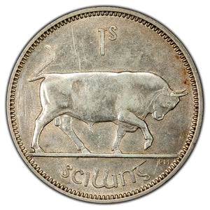 SOLD Ireland 1935 One Shilling Silver Coin