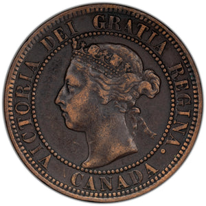 SOLD Canada 1898-H 1 Large Cent Coin - Very Fine