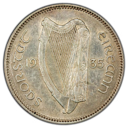 Ireland 1935 One Shilling Silver Coin
