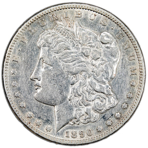 SOLD United States 1890-CC $1 Morgan Dollar Silver Coin - Cleaned