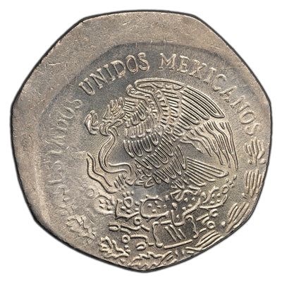 SOLD Mexico 1981 10 Pesos Coin - Off Center Strike Error