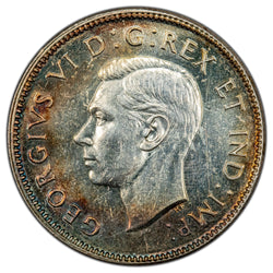 SOLD Canada 1947 25 Cents Quarter Silver Coin - Uncirculated