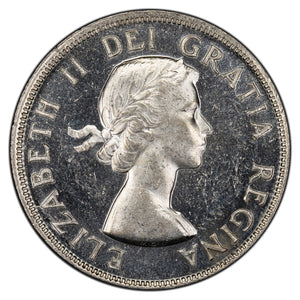 SOLD Canada 1953 NSF $1 Silver Dollar Coin - Light Cameo