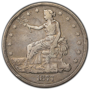 SOLD United States 1877-S $1 Trade Dollar Silver Coin