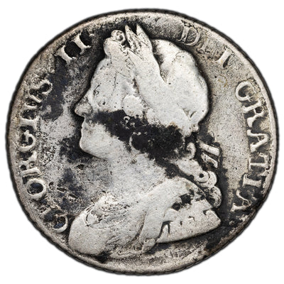 SOLD Great Britain 1739 One Shilling Silver Coin KM #561