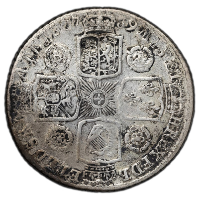 SOLD Great Britain 1739 One Shilling Silver Coin KM #561