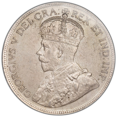 Newfoundland 1917-C 50 Cents Silver Coin - ICCS MS-63