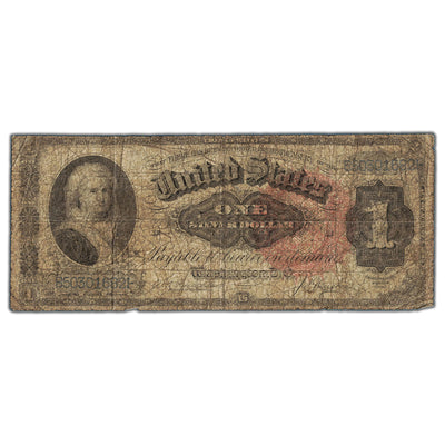 SOLD United States 1886 $1 One Dollar Silver Certificate Note Martha Washington - Low Grade Filler