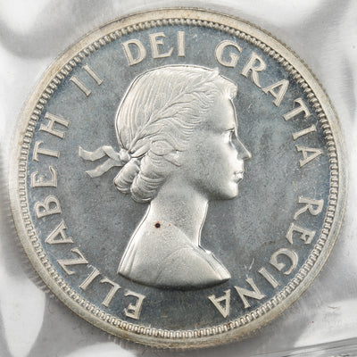 SOLD Canada 1954 $1 Silver Dollar Coin - ICCS PL-66 Cameo