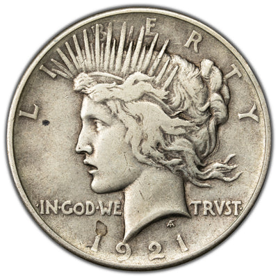 SOLD United States 1921 $1 Peace Dollar Silver Coin