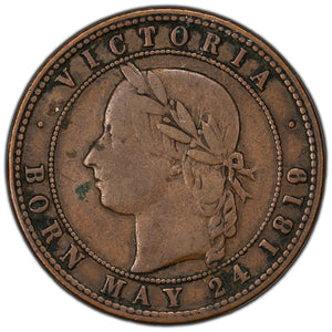 New Zealand Auckland 1871 Licensed Victuallers Association Token