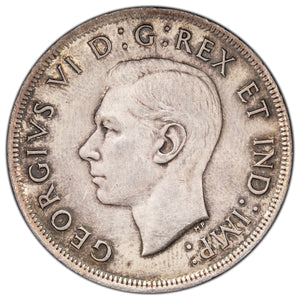 SOLD Canada 1937 $1 Silver Dollar Coin - Cleaned