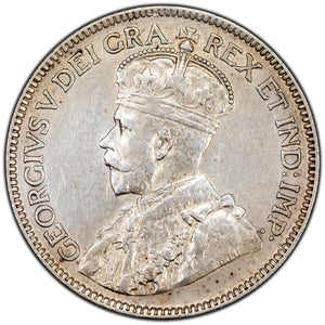 SOLD Canada 1919 25 Cents Quarter Silver Coin - Hairlines