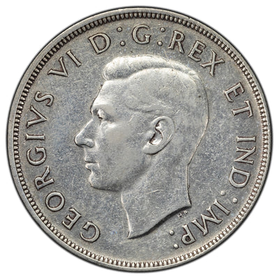 SOLD Canada 1947 Blunt 7 $1 Silver Dollar Coin - Cleaned