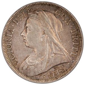 SOLD Great Britain 1897 Half Crown Silver Coin KM #782