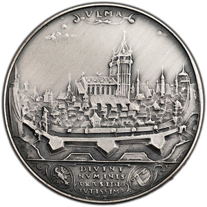 SOLD Germany Ulm (1622) 20th Century Restrike 1/2 Regimentsthaler .999 Silver Coin