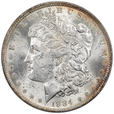 SOLD United States 1884-O $1 Morgan Silver Dollar Coin - Uncirculated