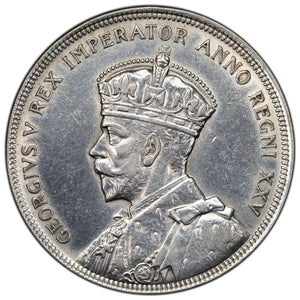 SOLD Canada 1935 $1 Silver Dollar Coin - First Year of Issue - EF (cleaned)