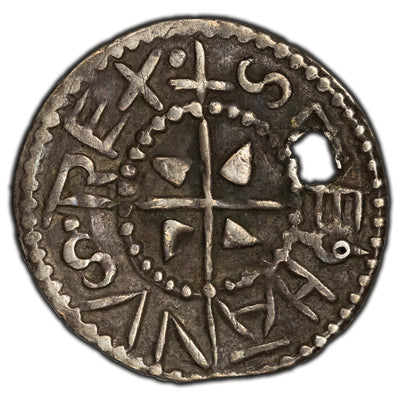 SOLD Hungary 997-1038 I. Istvan Denar Silver Coin KM #164 - Holed