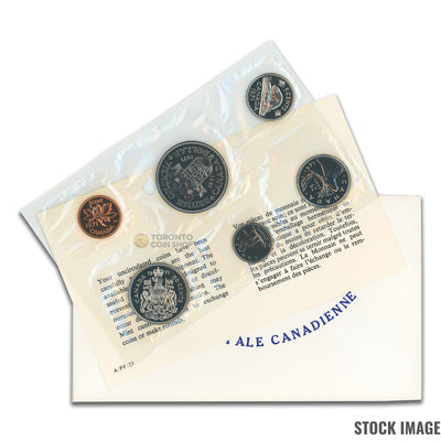 Canada 1971 6-Coin PL Proof-Like Mint Coin Set - Envelope + COA