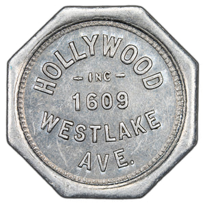 SOLD United States Seattle, WA Hollywood Inc G/F 10 Cents Token TC-33976