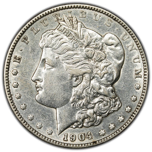SOLD United States 1904 $1 Morgan Dollar Silver Coin - Cleaned