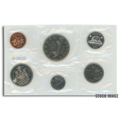 Canada 1968 Small Island 6-Coin PL Proof-Like Mint Coin Set - Envelope + COA