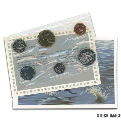 Canada 1988 6-Coin PL Proof-Like Mint Coin Set - Envelope + COA