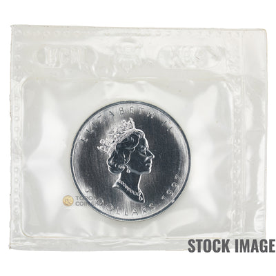 Canada 1997 1oz .999 Silver Maple Leaf - Sealed