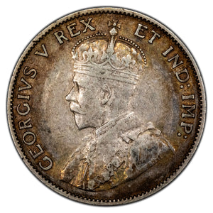 SOLD Canada 1911 25 Cents Quarter Silver Coin - Very Fine