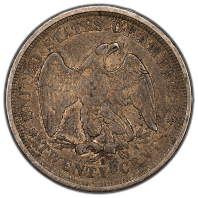 SOLD Untied States 1875-S 20 Cents Seated Liberty Coin
