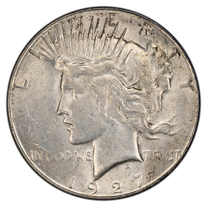 SOLD United States 1927-S $1 Peace Silver Dollar Coin
