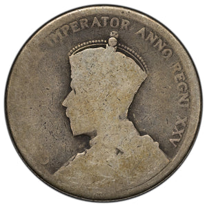 SOLD Canada 1935 $1 Silver Dollar Coin - First Year of Issue - Pocket Piece