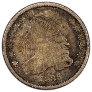 Untied States 1835 10 Cents Capped Bust Dime Silver Coin