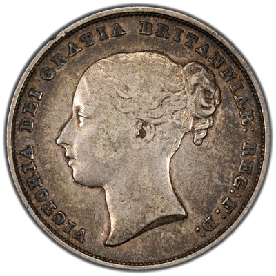 Great Britain 1839 Shilling Silver Coin