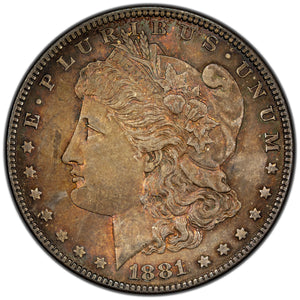 SOLD United States 1881 $1 Morgan Silver Dollar Coin