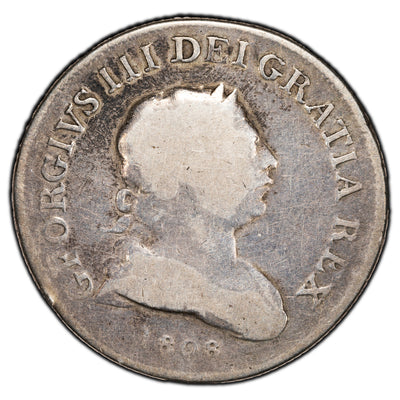 SOLD Ireland 1808 Harp to "O" 30 Pence Silver Bank Token SP #6616