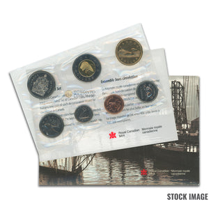 Canada 2002 Regular Issue 7-Coin PL Proof-Like Mint Coin Set - Envelope + COA