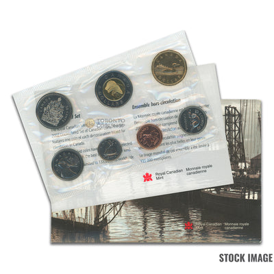 Canada 2002 Regular Issue 7-Coin PL Proof-Like Mint Coin Set - Envelope + COA