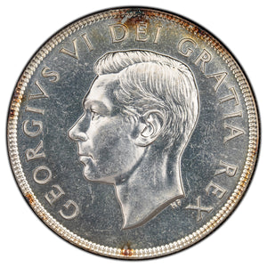 SOLD Canada 1949 $1 Silver Dollar Coin - Uncirculated