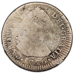SOLD Bolivia 1776 1 One Real Silver Coin