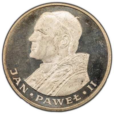 Poland 1982 1000 Złotych Silver Coin - Jan Paweł II - Proof