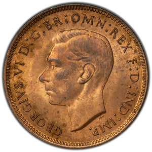 SOLD Great Britain 1948 Farthing Coin KM #843