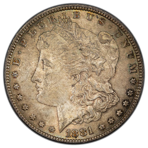 SOLD United States 1881 $1 Morgan Silver Dollar Coin