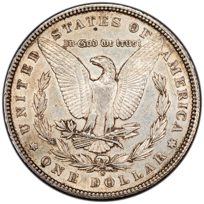 SOLD United States 1887-S $1 Morgan Dollar Silver Coin - AU-55