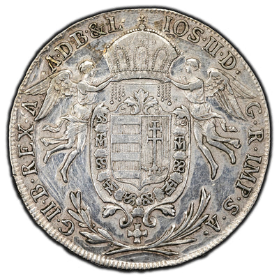 SOLD Hungary 1786-A 1/2 Thaler Silver Coin KM #399