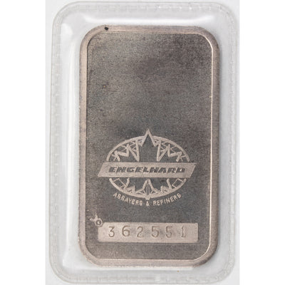 SOLD Engelhard Litton 25 Years 1oz .999 Fine Silver Bar - Sealed