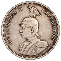 SOLD German East Africa 1904 A 1 Rupie Silver Coin KM #10