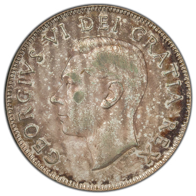 SOLD Canada 1948 50 Cents Half Dollar Silver Coin