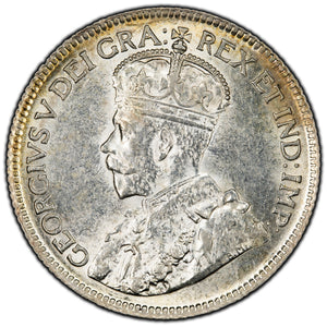 SOLD Canada 1936 25 Cents Quarter Silver Coin - AU-55